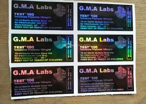 Label Botanical Lab GMA Labs DECA / TEST E 300 تابلوچسبها فنجان لیزر