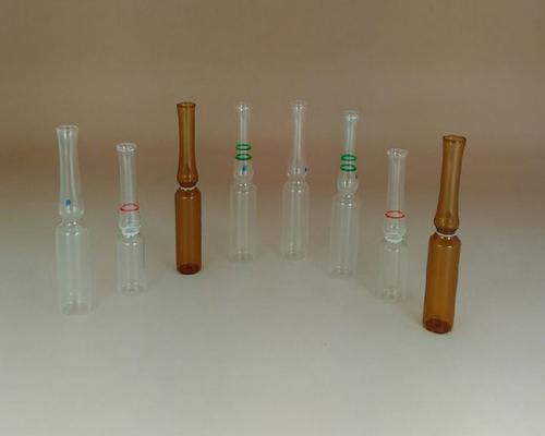 برچسب لیبل بطری شیشه ای آمپول 1 میلی لیتری برچسب رنگ آمیزی و رنگ آمیزی با چاپ