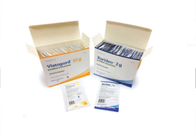 CMYK رنگ جعبه های بسته بندی دارویی / پزشکی جعبه کاغذ UV چاپ نقطه