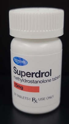 برچسب PVC Turinabol 4-Chlorodehydromethyltestosterone قرص قرص برچسب بطری