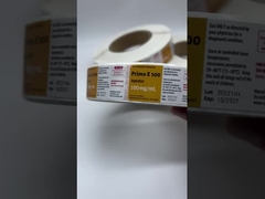 آناراکساندرولون قرص های خوراکی برچسب های مقاوم در برابر آب اندازه سفارشی برچسب های کاغذی