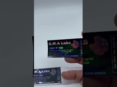 ویتامین B12 برچسب روغن چسبنده تزریقی برای بطری شیشه ای 10 میلی لیتر