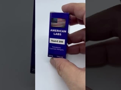 برچسب های بطری پپتید 2ML 3ML پودر خشک برای BPC15 7 برناسی روشن مربع