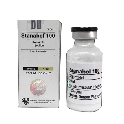 Stanabol 100 for British Dragon Vial و بطری های پلاستیکی خوراکی برچسب ها و جعبه ها