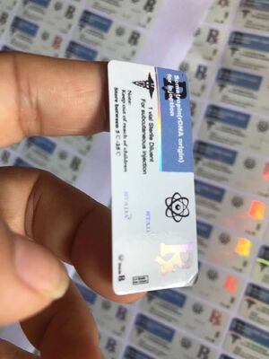 برچسب های پپتیدی قوی و چسبنده وینیل 2 میلی لیتر برای Tirze  Patide قابل سفارشی سازی و پایدار