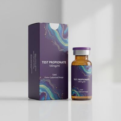 تست پروپیونات 100 میلی گرم فیوژن طراحی سفارشی 10 میلی لیتر لیبل و جعبه