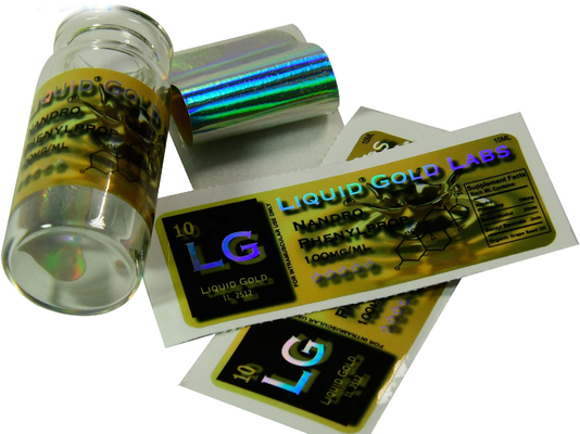 Liquid Gold Lab Laser Laser 10ml Vial Labels For vial
