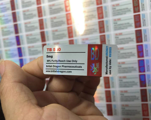Tirzepatide Bpc - 157 Peptide PET پلاستیکی 2 میلی لیتر استریل برای تزریق برچسب بطری پپتید