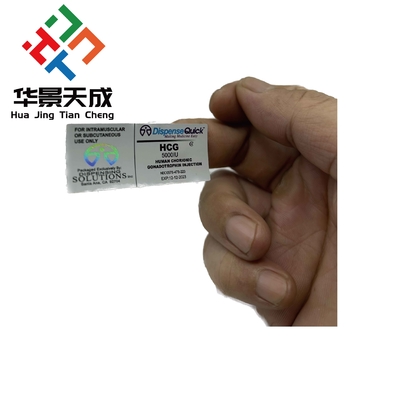 بطری پپتید 2 میلی لیتر PVC برچسب های Semaglutide Bpc 157 چسب آبپاش