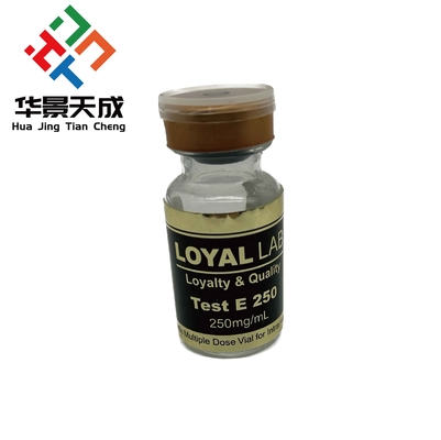 برچسب های بطری پپتید تزریقی ضد آب 2 میلی لیتر چاپ مواد طلا برای Retatrutide 10mg مواد ماندگار