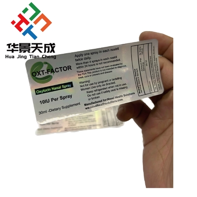 Anavar 5mg قرص بطری برچسب قرص برچسب های خوراکی برچسب های هولوگرام مواد چاپی ضد آب
