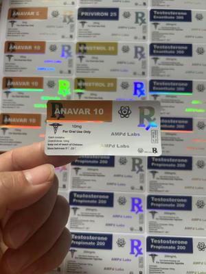 Priviron 50mg برچسب بطری پلاستیکی برچسب قرص های خوراکی
