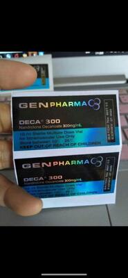 برچسب‌های ویال شیشه‌ای دارویی محلول بازسازی 10 میلی‌لیتری