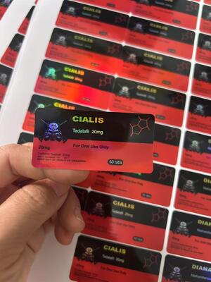 برچسب‌های لیزری ویال 2 میلی‌لیتری Pegmgf 5mg Pharmaceuticals Anabolic