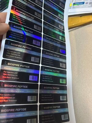 برچسب های ضخیم 300 میلی لیتر با اثر درخشان