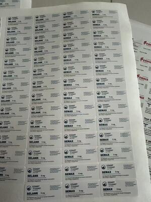 Selank 5mg small vials 2 3 ml glass bottle peptide labels