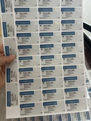تست سیپ 250 میلی گرم طراحی برند سفارشی 10 میلی لیتر لیبل و جعبه