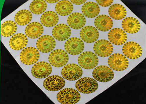 برچسب های حفاظتی هولوگرام ثابت چاپ UV