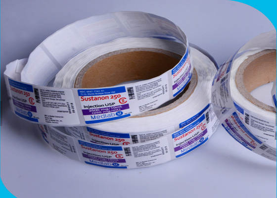 ویال رول براق ویال ویال چسب قوی مربع شکل برای تزریق