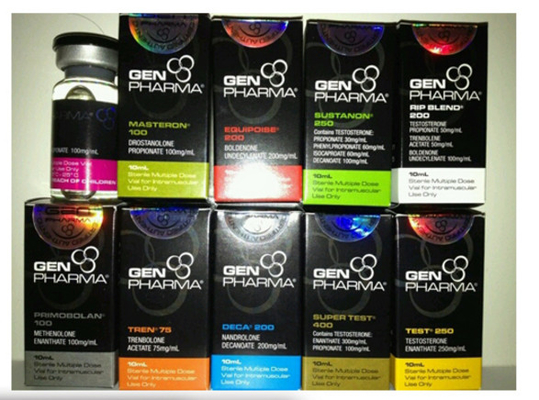 ویال Gen Pharma 10ml جعبه ویال / جعبه بسته بندی دارو اندازه های مختلف