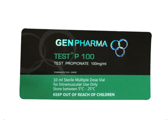 علامت سفارشی 10ml برچسب بطری های شیشه ای UV / Laser Stamping Finishing