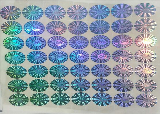 کد برچسب هولوگرام چند کاناله PET برچسب ضد برچسب جعبه برچسب PET با لوگو