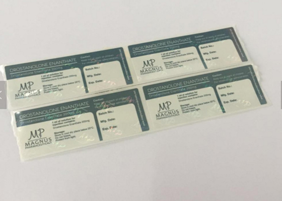 تست 400 برچسب سفارشی فویل / قرص بطری برچسب چاپ دارویی