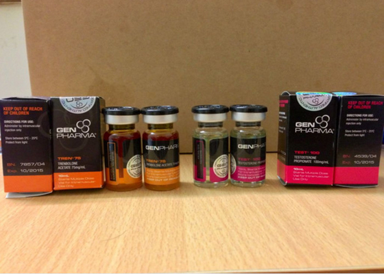 چاپ سفارشی ضد آب 10ml برچسب Vial / بطری استریو برچسب ها و جعبه