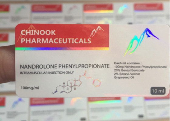 هولوگرام سفارشی برچسب های چسب 6 X 3 سانتی متر با گوشه گرد