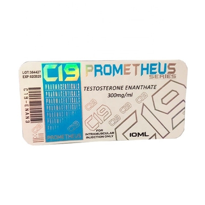 برچسب لیزری هولوگرافیک ضد آب 10 میلی لیتر برای بطری های دارویی داروخانه