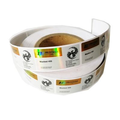 برچسب های بطری 10 میلی لیتر برچسب های برچسب داروخانه برای تزریق پپتید بطری با چاپ ورق طلا