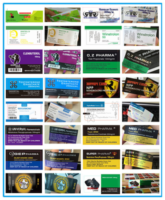 Immortal Labs براق 10 میلی لیتر ویال شیشه ای برچسب برچسب هولوگرام داروخانه