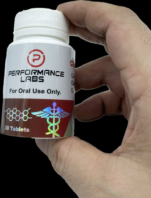 آناراکساندرولون قرص های خوراکی برچسب های مقاوم در برابر آب اندازه سفارشی برچسب های کاغذی