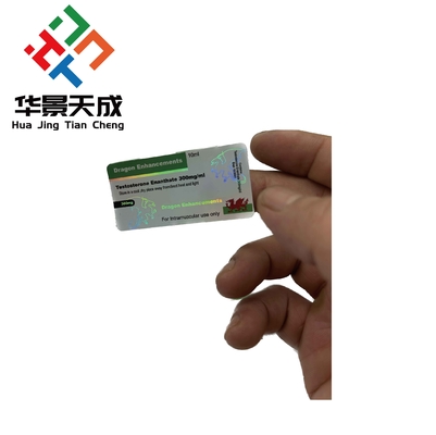 5mg Metribolone-5 Methyltrienolone Oil Steroid Vial برچسب های ساخته شده از کاغذ / PET / PVC