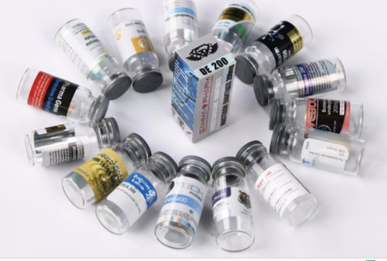 برچسب های شیک 10 میلی لیتر برای ظروف شیشه ای شارپ نان Drolone Decanoate