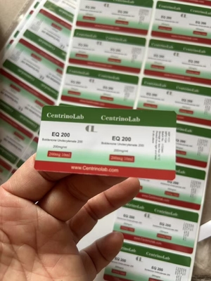 برچسب های شیشه ای ضد آب و با دوام برای آزمایشگاه های نانو Testo E با اثر درخشان لیزر و طراحی سفارشی