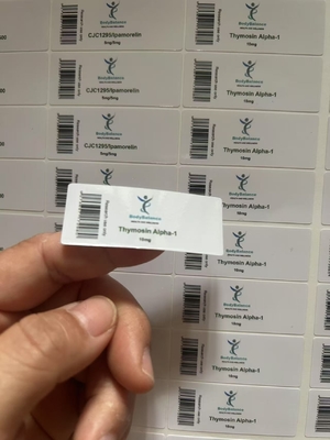 برچسب های خود چسبنده بطری 2 میلی لیتر پپتید