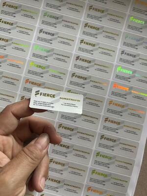 سوماتروپین 10iu Hg H 3.7mg در هر برچسب