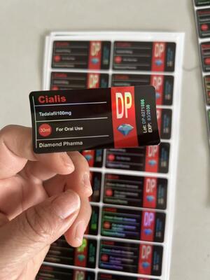 Cialis Tadalafil 100mg For Oral Use Labels 