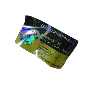 ویال ضد آب چاپ لیزری Gen Pharma Vial Labels For 10ml vial
