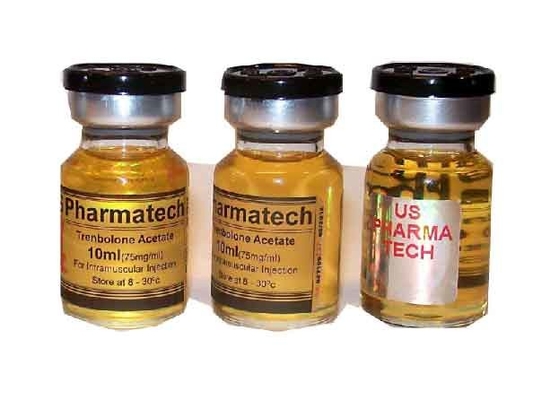 لیبل ویال ویال کاغذ براق طلایی ضد آب برای Tren Aceate