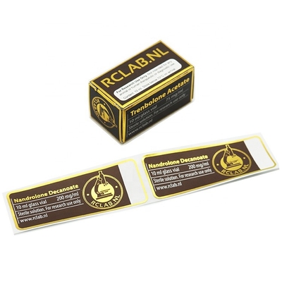 برچسب ویال ویال 10 میلی لیتری ضد آب براق