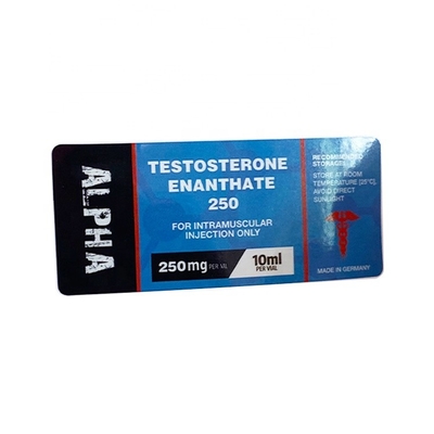 برچسب بطری ویال براق دارویی تزریقی 20 میلی لیتری