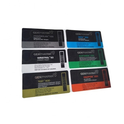 برچسب ویال ویال PET لیزر هولوگرافیک CMYK