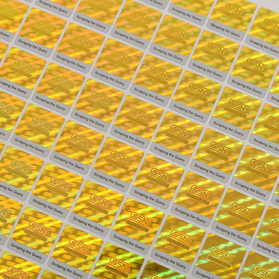 برچسب هولوگرام امنیتی ضد رادار 3D PET