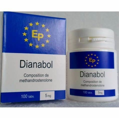 برچسب ها و جعبه های بطری قرص Dianabol Methandrostenolone 100mg
